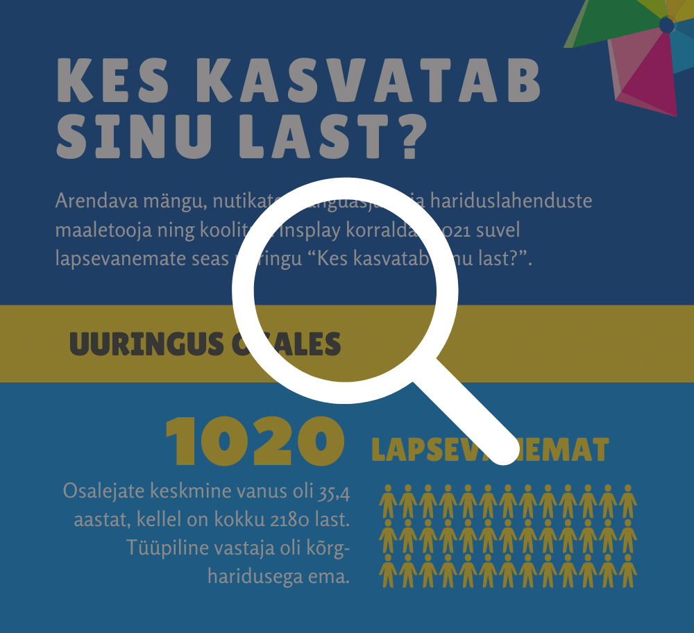 Kes kasvatab Sinu last? uuringu infograafik